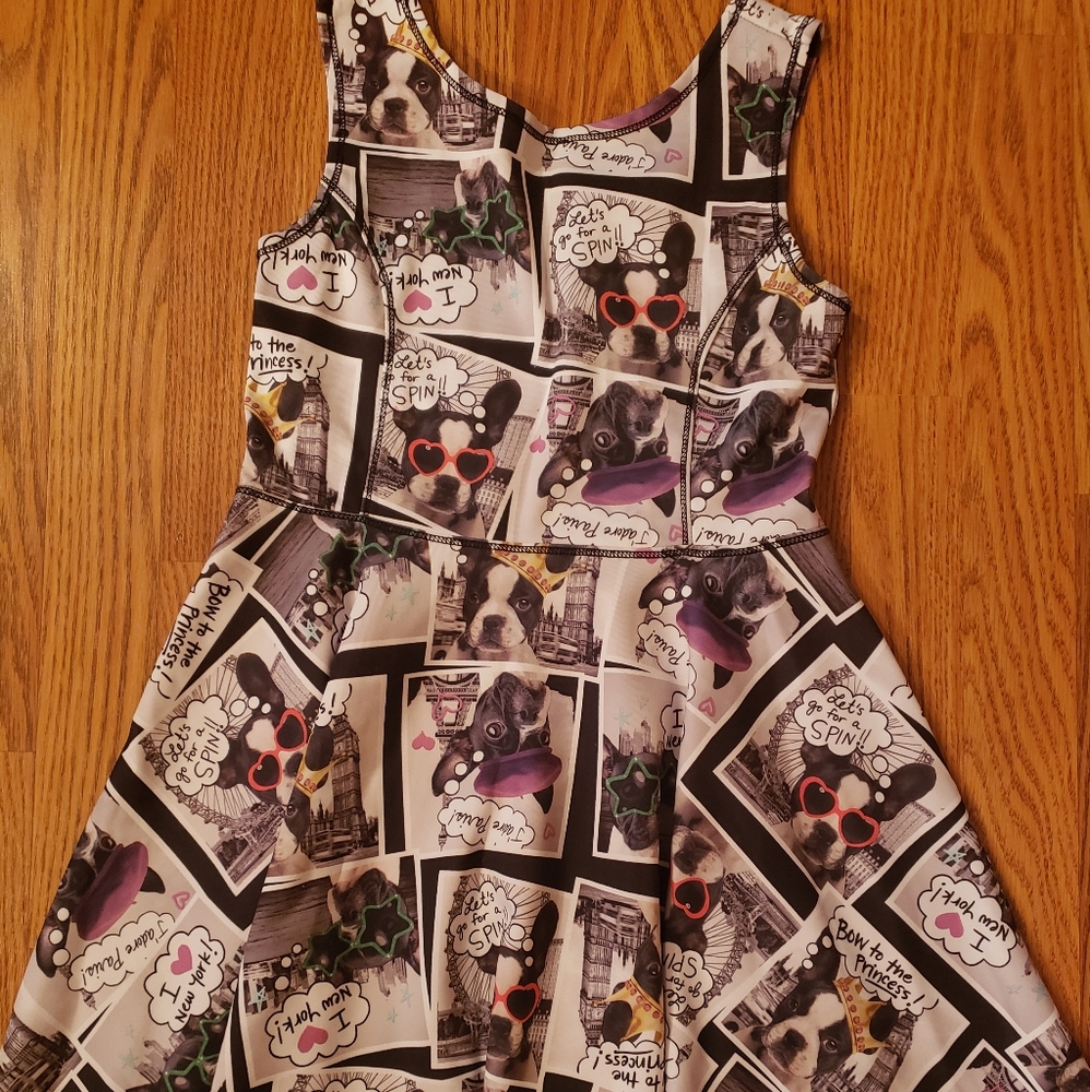 Boston Terrier Dress
